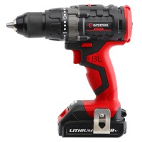 Дриль-шуруповерт акумуляторна INTERTOOL WT-0331 c бесщеточным двигуном Li-Ion 18В