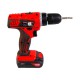 Дрель - шуруповерт аккумуляторная MPT MCDT1626.B2 PROFI, 16V, Li-ion,1.5 Ач, 2 скор. 0-10 мм, 2 АКБ, кейс