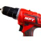 Дрель - шуруповерт аккумуляторная MPT MCDT1626.B2 PROFI, 16V, Li-ion,1.5 Ач, 2 скор. 0-10 мм, 2 АКБ, кейс