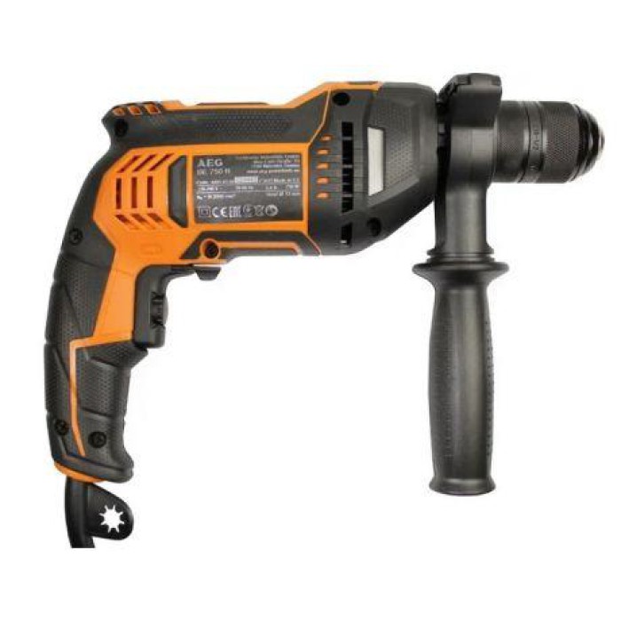 Дриль електричний AEG BE750R, 750 Вт + сумка (4935449160)