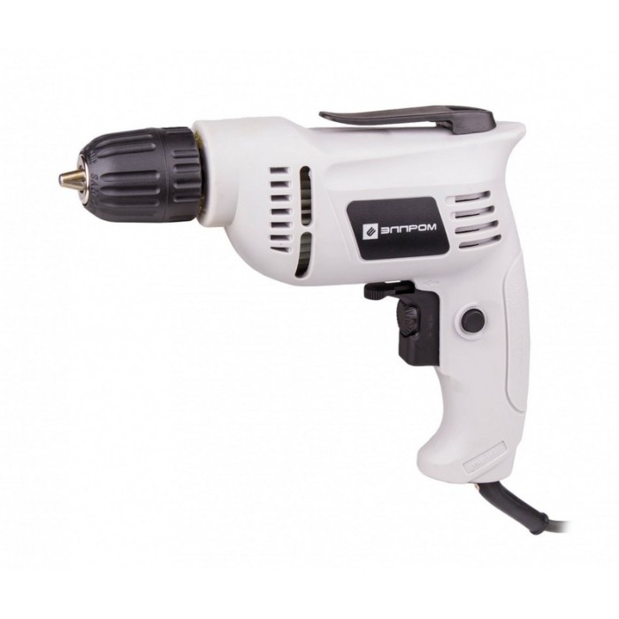 Дрель электрическая Элпром ЭД-470, 470 Вт, 2800 об/мин, быстрозажимной патрон 10 мм, регулировка оборотов