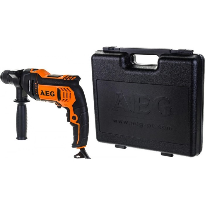 Дрель ударная AEG SBE750RE, 750 Вт + кейс (4935442850)