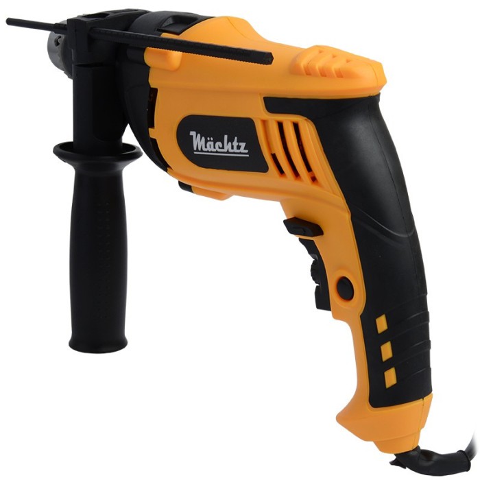 Дрель ударная Machtz MID-13/1300, 1300 Вт, 2800 об/мин, ограничитель глубины, дополнительная рукоятка