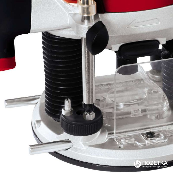 Фрезер Einhell TE-RO 1255 E, 1200 Вт, 11000-30000 об/хв., цанга 6-8 мм, діаметр фрези 30 мм, вага 3,3 кг