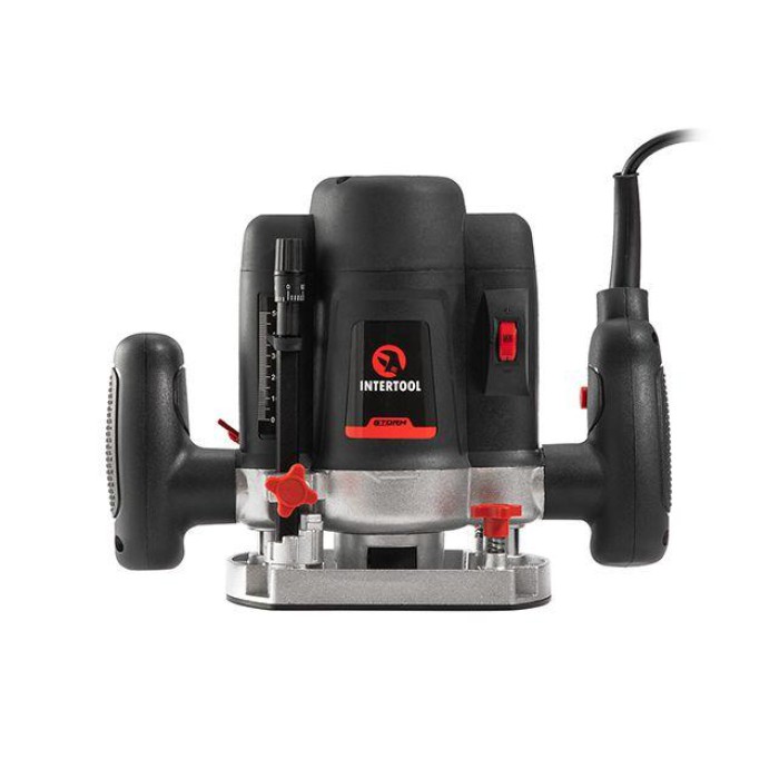 Фрезер INTERTOOL WT-0920, 1200 Вт, 11500-30000 об/хв, цанга 6-8 мм, кейс Фрезер INTERTOOL WT-0920, 1200 Вт, 11500-30000 об/хв, цанга 6-8 мм, кейс