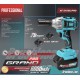 Гайковерт бесщеточный аккумуляторный Grand АГ-21 UBL/PRO (300 Нм, 2 АКБ 21 В, 4Ач, кейс)