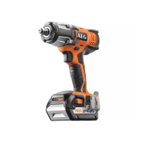Гайковерт ударный аккумуляторный AEG BSS 18C 12Z,18В, Li-ion, 4 Ач, 1/2", 360 Нм, LED, 2 акк, кейс, 4935446456
