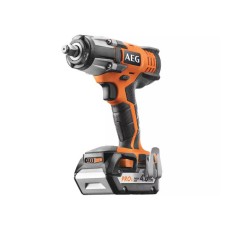 Гайковерт ударный аккумуляторный AEG BSS 18C 12Z,18В, Li-ion, 4 Ач, 1/2", 360 Нм, LED, 2 акк, кейс, 4935446456