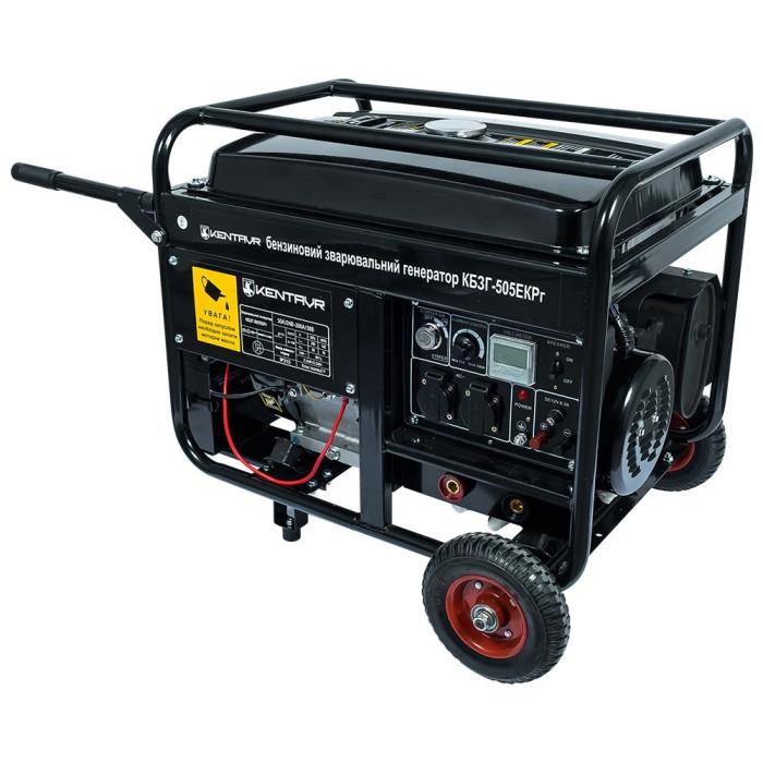Генератор бензиновий зварювальний Кентавр КБЗГ505ЕКРг (2019)