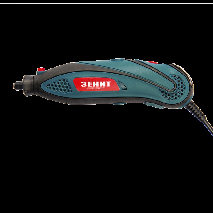 Гравер Зеніт ЗГ-А 2560, 250 Вт, 32000 об/хв, кейс, гнучкий вал, набір насадок