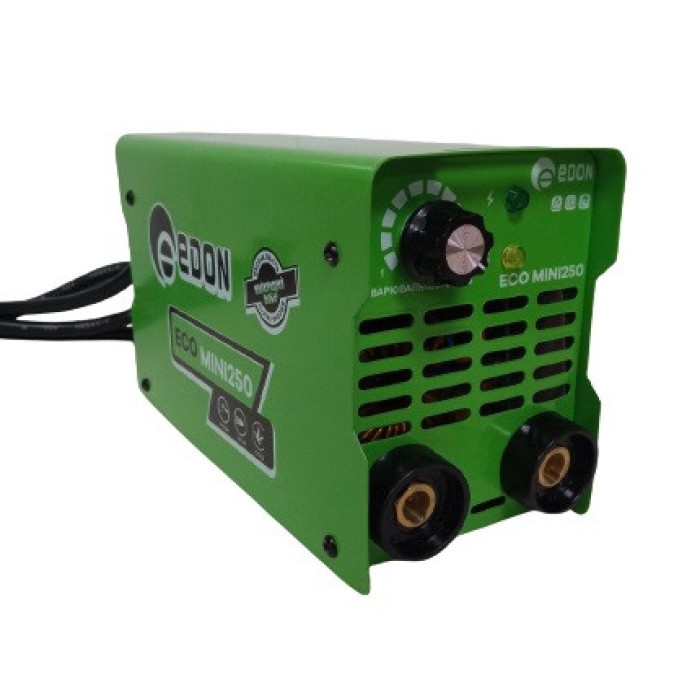 Інверторний зварювальний апарат Edon ECO MINI 250, 3 кВт, 250 А, електрод 4 мм Інверторний зварювальний апарат Edon ECO MINI 250, 3 кВт, 250 А, електрод 4 мм