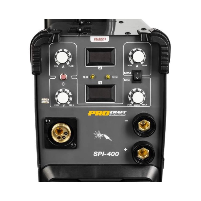 Інверторний зварювальний напівавтомат Procraft Industrial SPI 400