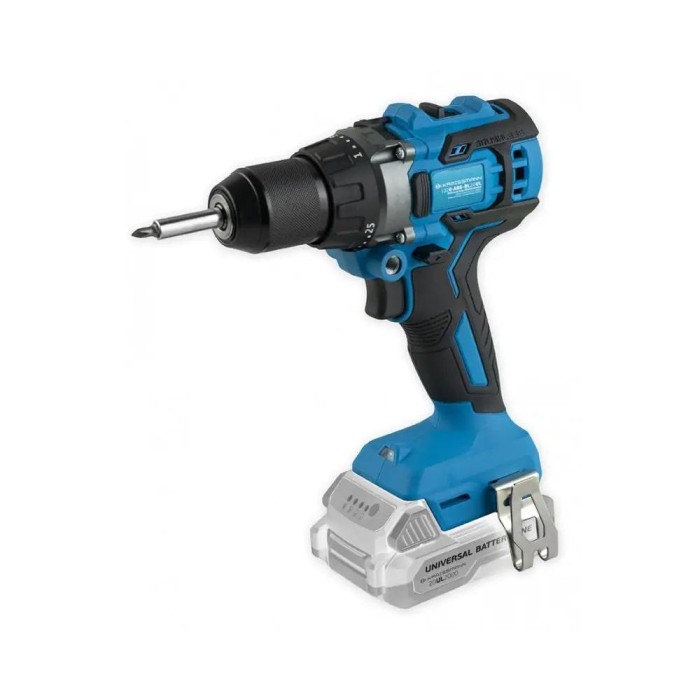 Комплект KRAISSMANN 20UL Кутова шліфмашина 1251 AWS 20UL + ударний шурупокрут KRAISSMANN 132 E-ABS-BL 20UL