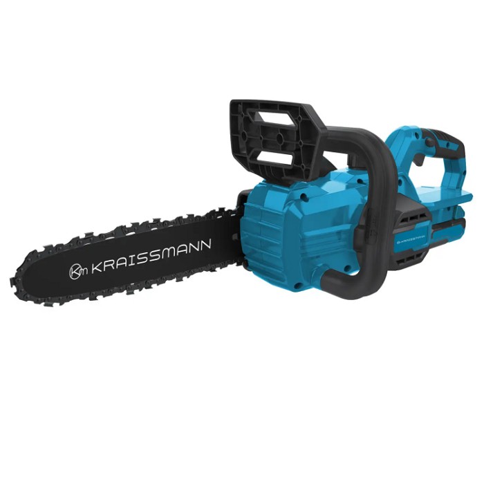 Комплект KRAISSMANN 20UL (кутова шліфмашина, ударний шурупокрут, ланцюгова пила 3051, дві АКБ 4000 А·год, ЗП)