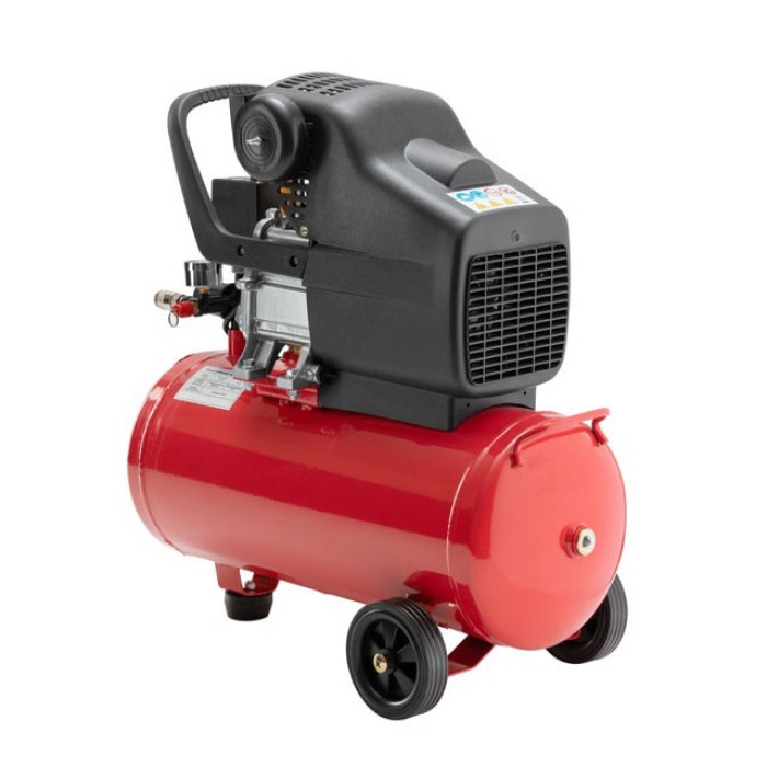 Компресор INTERTOOL PT-0009, 24 л, 1.5 кВт, 220 В, 8 атм, 206 л/хв.