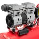 Компресор INTERTOOL PT-0022, 24 л, 1.1 кВт, 220 В, 8 атм, 145 л/хв, малошумний, безмасляний, 2 циліндра