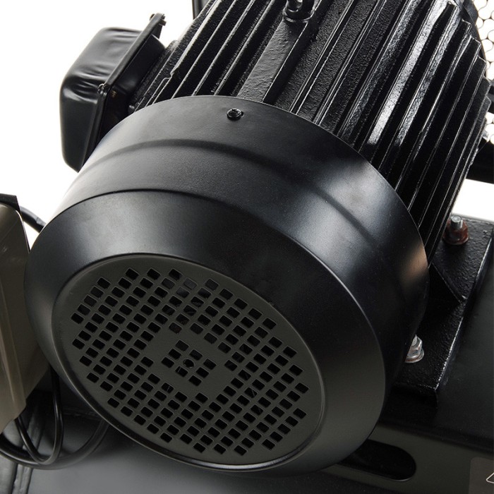 Компресор трициліндровий ремінний OFBD-200X 8Бар 7.5 кВт 1050 л/хв 200 л 380 В (2 крани) + Олія 1 л APRO