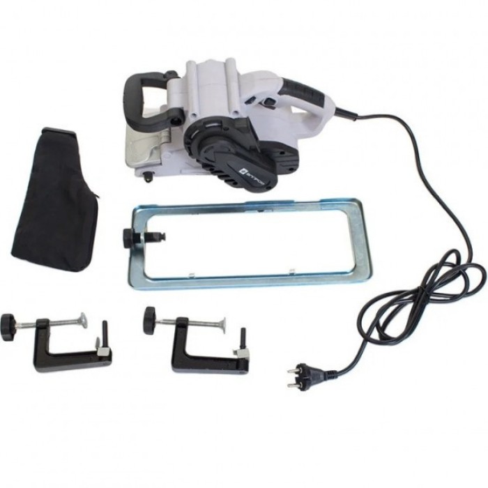 Стрічкова шліфмашина Елпром ЕЛШМ-1210, 1210 Вт, швидкість стрічки 380 м/хв, розмір стрічки 76х533 мм