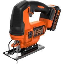 Акумуляторний Лобзик Black+Decker BDCJS18-QW, Li-Ion, 18 В, 1.5 Ач, 55 мм