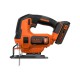 Акумуляторний Лобзик Black+Decker BDCJS18-QW, Li-Ion, 18 В, 1.5 Ач, 55 мм