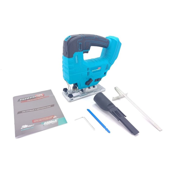 Лобзик акумуляторний Grand LE-20 BL/PRO (20 В, без акумулятора та ЗУ)