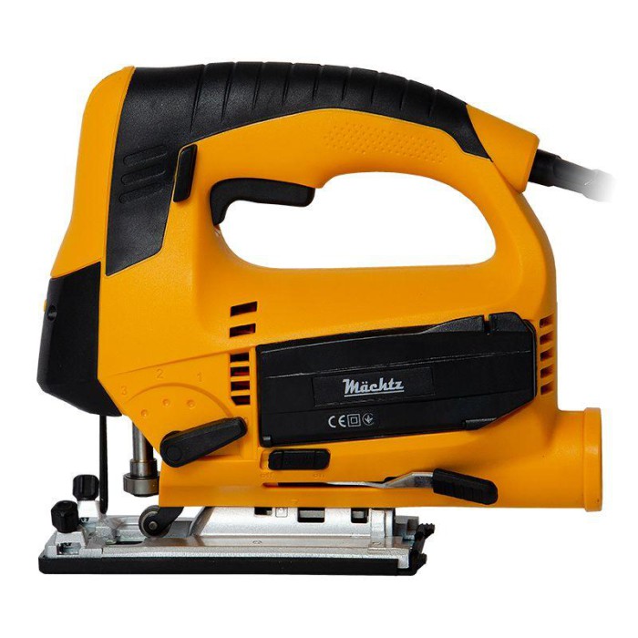 Лобзик електричний Machtz MJS-1050 B, 1050 Вт, 3000 хід/хв, кут реза 45 °, маятниковий хід, рег. обертів Лобзик електричний Machtz MJS-1050 B, 1050 Вт, 3000 хід/хв, кут реза 45 °, маятниковий хід, рег. обертів