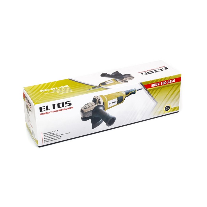 Машина углошлифовальная Eltos МШУ-180-2250