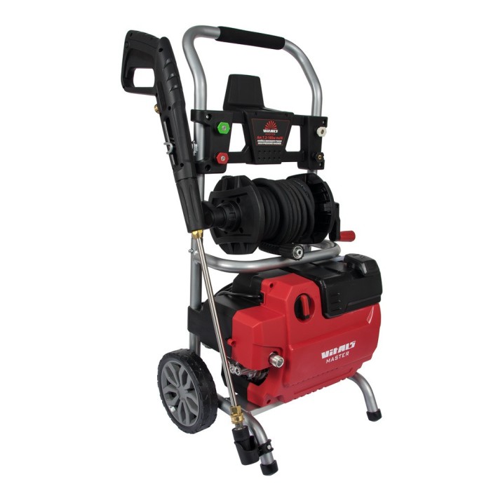 Мийка високого тиску Vitals Master Am 7.2-165w multi, 2100 Вт, 110 бар, 430 л/годину, шланг 7 м, насадки