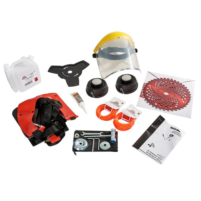 Мотокоса Vitals Master BK 5221j Black Edition, 52,0 см3, 2000 Вт, 10000 об/хв, бачок 1.2 л