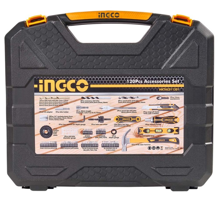 Набір ручного інструменту 120 предметів INGCO HKTAC011201
