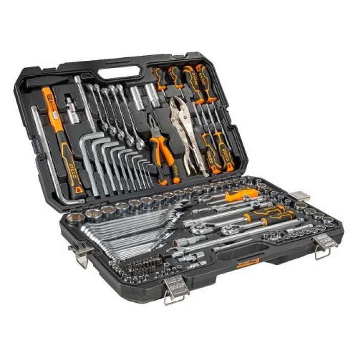 Набір інструментів універсальний 142 предмети INGCO INDUSTRIAL HKTHP21421 Набір інструментів універсальний 142 предмети INGCO INDUSTRIAL HKTHP21421