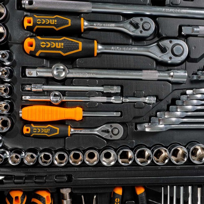 Набір інструментів універсальний 142 предмети INGCO INDUSTRIAL HKTHP21421 Набір інструментів універсальний 142 предмети INGCO INDUSTRIAL HKTHP21421