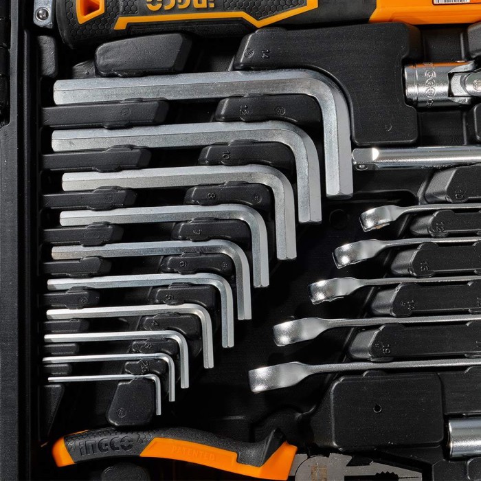 Набір інструментів універсальний 142 предмети INGCO INDUSTRIAL HKTHP21421 Набір інструментів універсальний 142 предмети INGCO INDUSTRIAL HKTHP21421