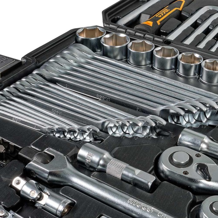 Набір інструментів універсальний 142 предмети INGCO INDUSTRIAL HKTHP21421 Набір інструментів універсальний 142 предмети INGCO INDUSTRIAL HKTHP21421