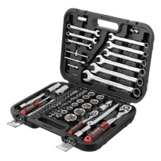 Набір інструментів INTERTOOL ET-8082, 1/2" & 1/4", 82ед., Cr-V STORM