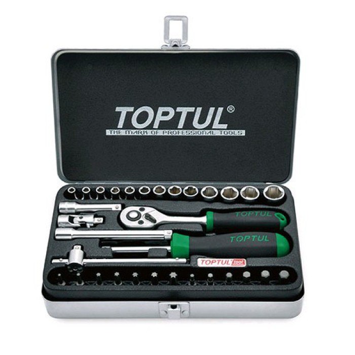 Набор инструментов для автомобиля TOPTUL GCAD3204, 1/4