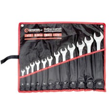 Набір ключів комбінованих INTERTOOL HT-1251, 12ед., 8-30мм Cr-V
