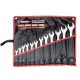 Набір ключів комбінованих INTERTOOL HT-1251, 12ед., 8-30мм Cr-V