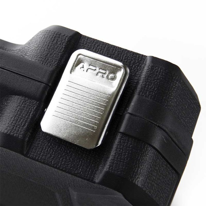 Набір насадок (інструментів) торцевих c тріскачкою CrV 1/4, 1/2 (90Т) (94 шт.) Apro