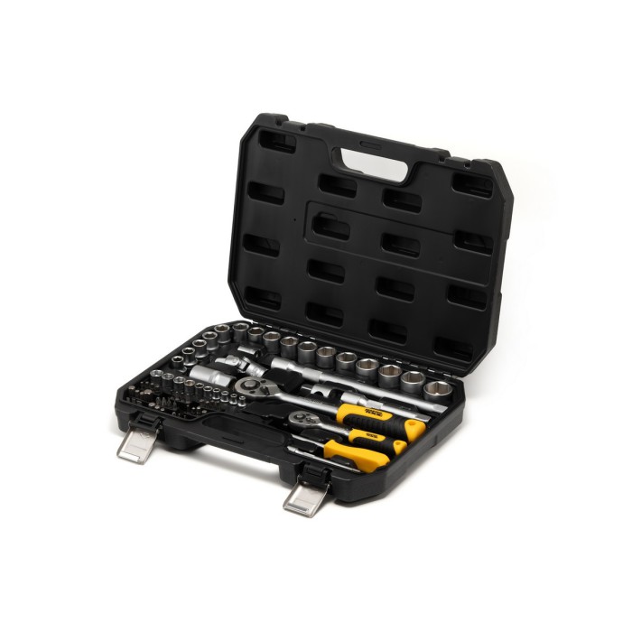 Набір насадок торцевих MasterTool 78-5072 PROFI, CrV 1/4