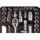 Набор насадок торцевых MasterTool 78-5108, CrV 1/4