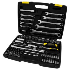 Набір насадок торцевих і біт 1/4", 1/2" 82 шт CrV Taiwan SIGMA (6001021)