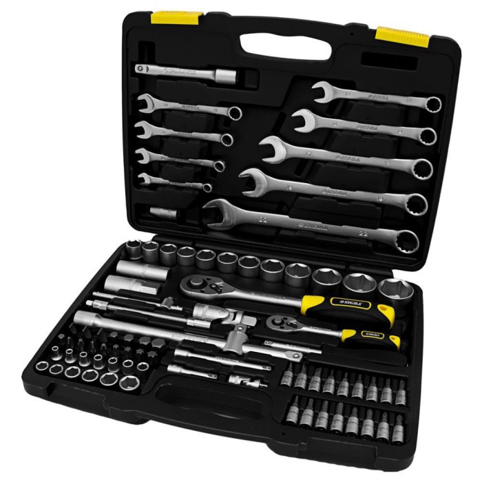 Набір насадок торцевих і біт 1/4