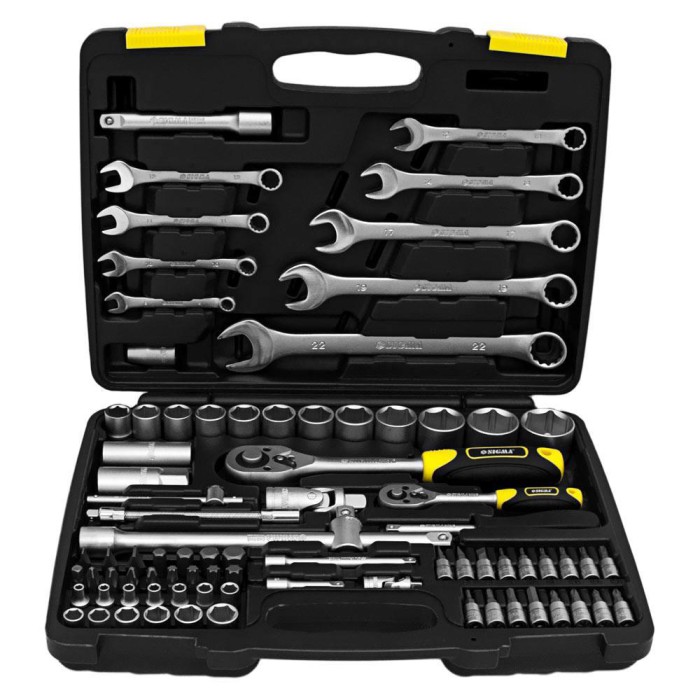 Набір насадок торцевих і біт 1/4