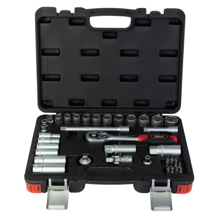 Набір насадок торцевих і біт 3/8