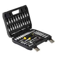 Набір насадок торцевих і біти 1/4" 53 шт CrV SIGMA (6003521)