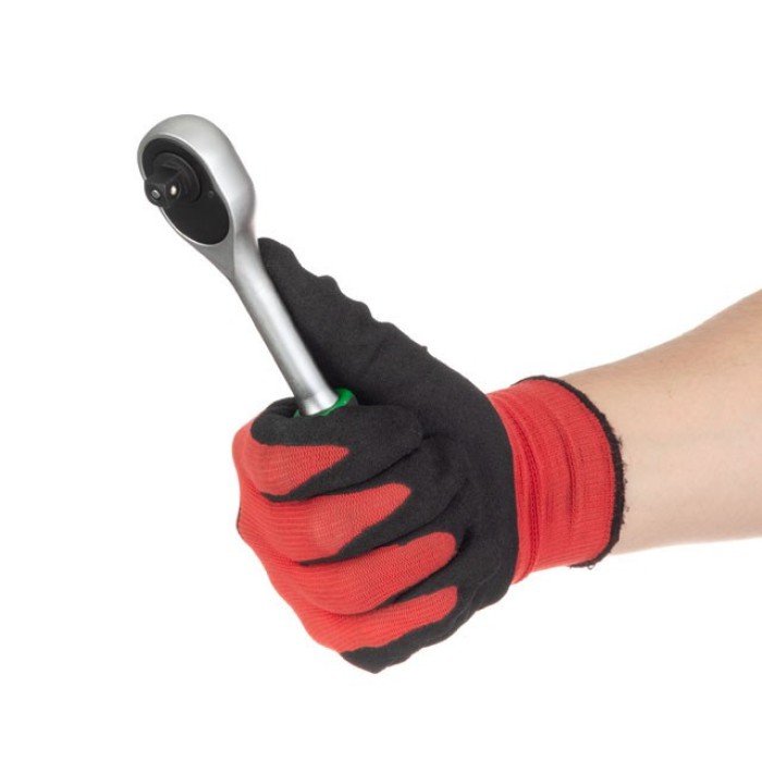 Набір торцевих головок з трещоточной рукояткою INTERTOOL ET-6020, 3/8