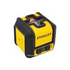 Нивелир лазерный-кросс зеленый STANLEY "Cubix" STHT77499-1, 16 м точность- 0.6 мм / 10 м