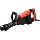 Отбойный молоток сетевой YATO YT-82002: 230V, 1600 Вт, F= 70 Дж с масляным охлаждением; + 2 пики