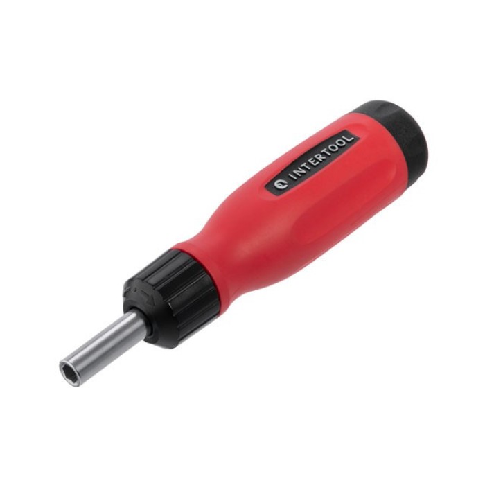 Викрутка реверсивна з комплектом насадок INTERTOOL VT-1003